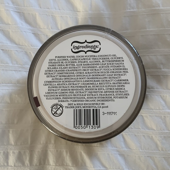 NWT Trader Joe’s coconut body butter - Picture 2 of 2